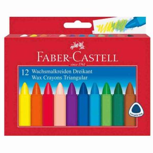 FABER-CASTELL Triangular Wachsmalstifte