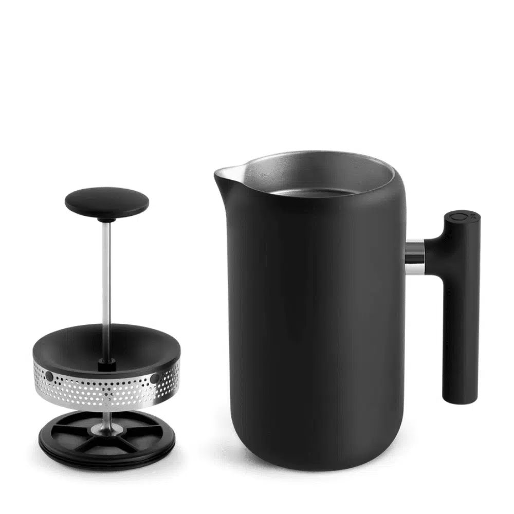 Fellow Clara French Press 700ml, Matte Black – Bild 3