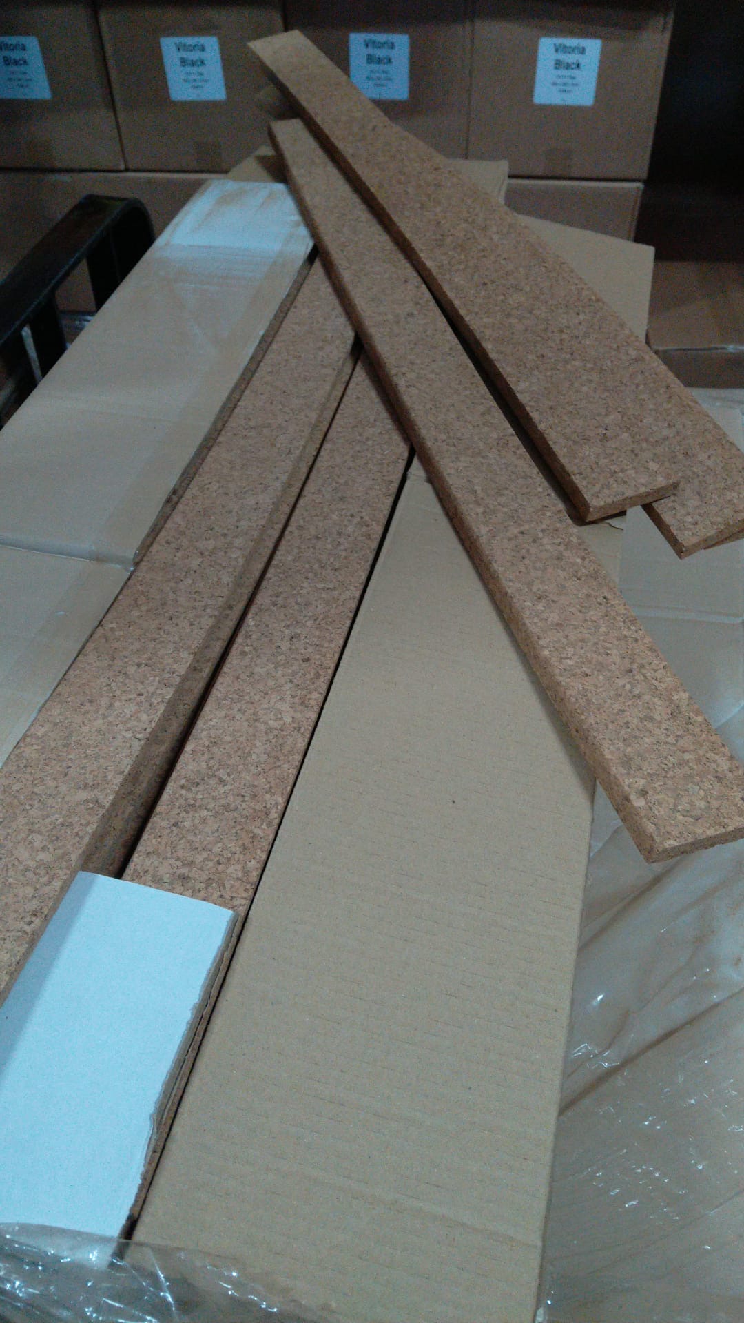 Korkleiste(67mm hoch) massiv 12mm- 501 Naturell unbehandelt – Bild 4