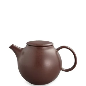 Kinto Pebble Porzellan Teekanne 480ml, Braun
