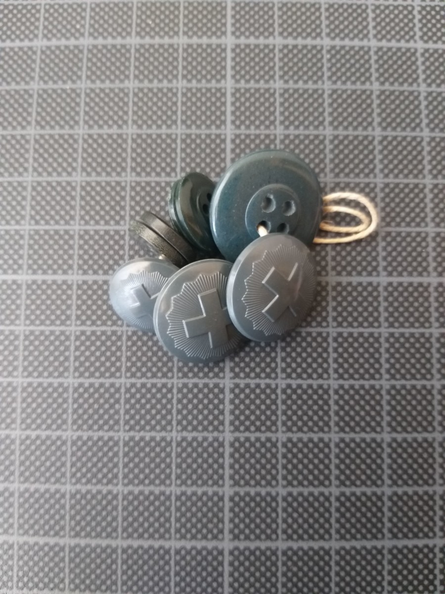 Uniformknöpfe Ord. 1972 Set Ersatzknöpfe