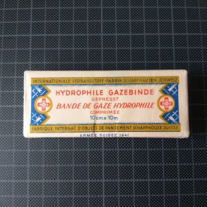 Hydrophile Gazebinde 10 cm x 10 m, 1941