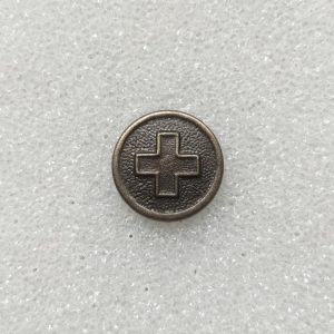 Uniformknopf Ord. 1914 für Mannschaft, 23 mm, grau, W. SCHAERER