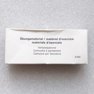 Übungsmaterial Verbandpatrone