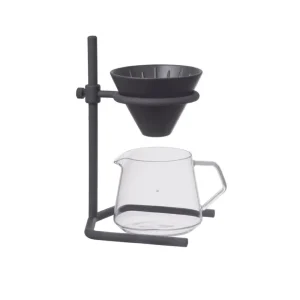 Kinto SCS Kaffee-Zubereiter Set 2C, Schwarz