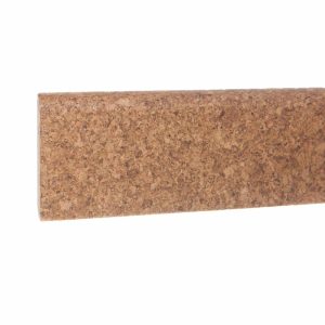 Korkleiste(40mm hoch) massiv 8mm- 501 Naturell unbehandelt