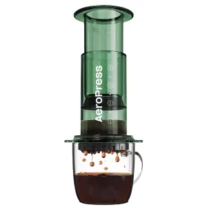 AeroPress® Kaffee- und Espressozubereiter Set Clear Grün