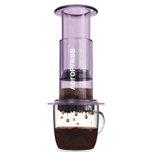 AeroPress® Kaffee- und Espressozubereiter Set Clear Lila