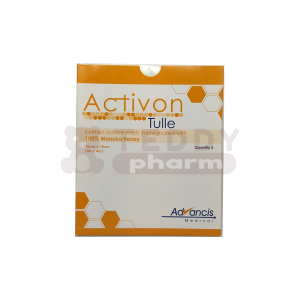 Activon Tulle Manuka Wundauflage 10 x 10 cm 5 St.
