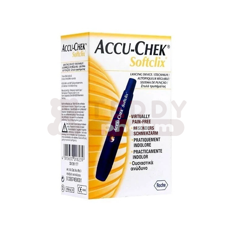 ACCU-CHEK Softclix schwarz 1 St.