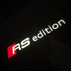 2Stk Audi RS Edition Türbeleuchtung