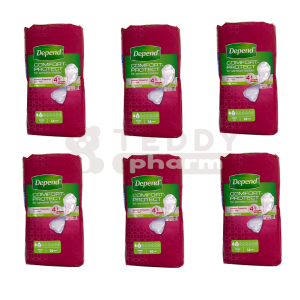 DEPEND Mini Inkontinenz-Pads Mini 6 x 14 St.