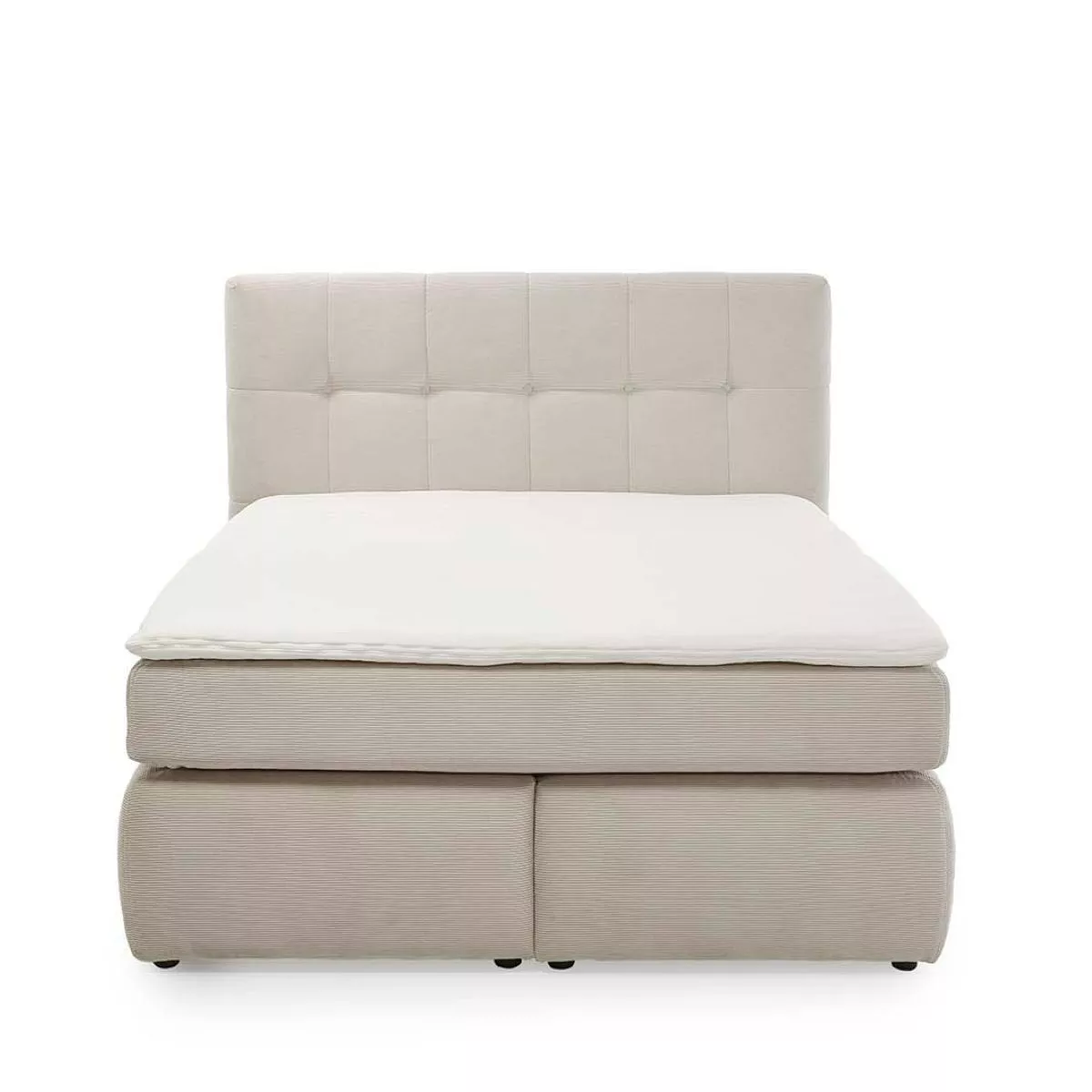 Trendstore Janah Boxspringbett mit Wendematratze H3/H4