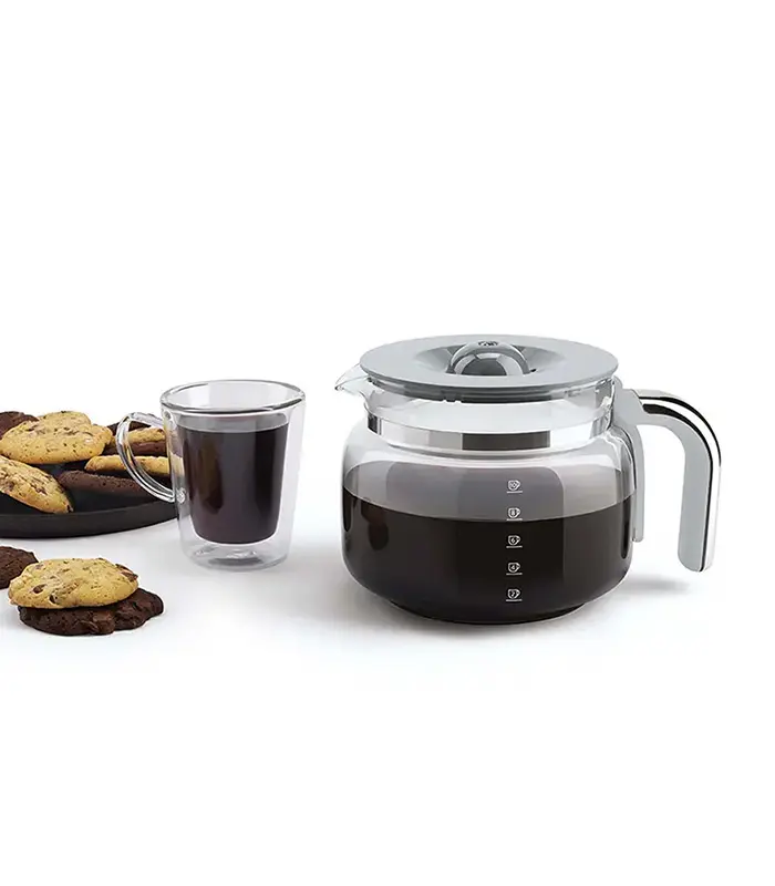 Smeg Filter-Espressomaschine Smeg 50’s Style, Glänzend Weiß – DCF02WHEU – Bild 5