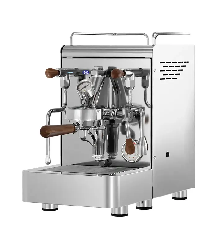 Elba Gentile Inox – Dunkles Holz, Rotationspumpe