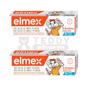 Elmex Kinder-Zahnpasta 2 x 50 ml