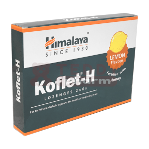 HIMALAYA Koflet-H Lutschtabletten Lemon 12 St.