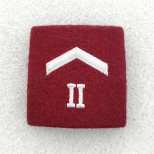 Schulterpatte (01) Korporal Grenzwachtregion II, Variante 2