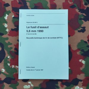 Règlement 53.96 f, Le fusil d’assaut 5,6 mm 1990 (F ass 5,6 mm 90) NTTC, 1997
