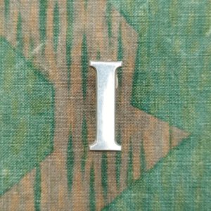 Ord. 1875–1898 Nummer I zu Tschako, Silber, Variante 1