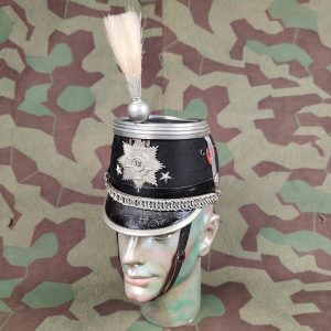 Tschako Ord. 1883/84, (0) Guiden Schwadron 12, Landwehr, Grösse 56