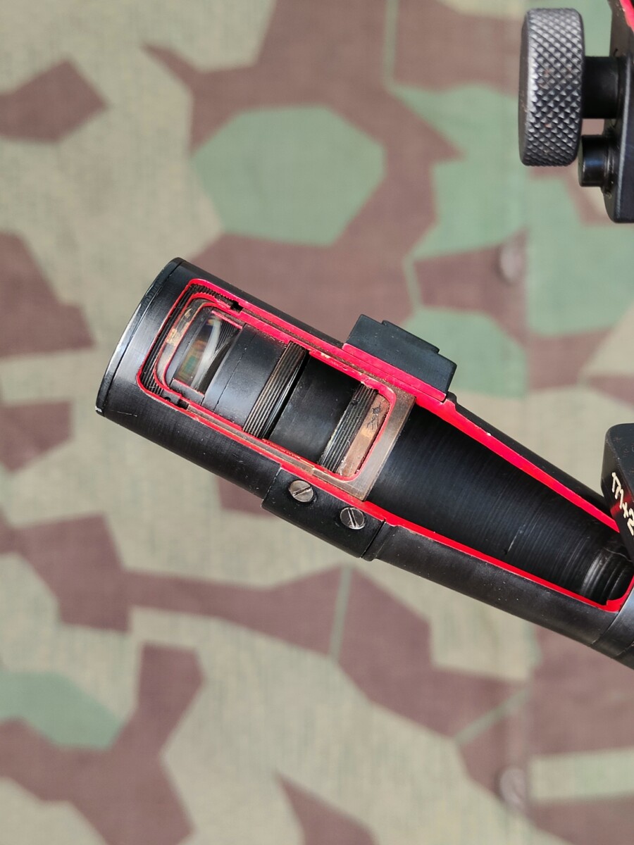 Richtaufsatz Schnittmodell zu Kanone – Bild 3