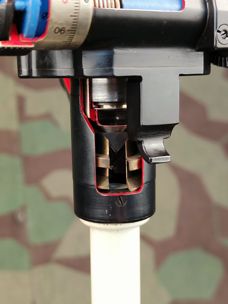 Richtaufsatz Schnittmodell zu Kanone – Bild 9