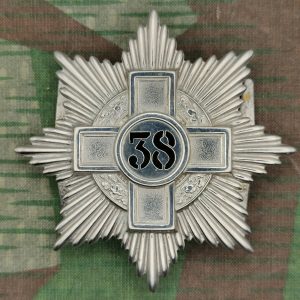 Waffengattungsabzeichen Ord. 1883, Dragoner Schwadron 38 / Guiden Schwadron 38