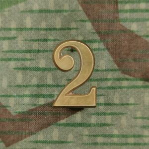 Ord. 1869–1898 Nummer 2 zu Tschako, Gold