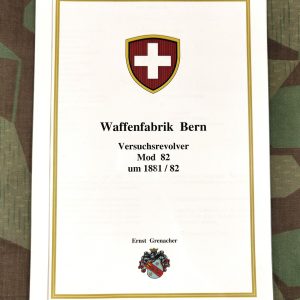 Waffenfabrik Bern Versuchsrevolver Mod 82 um 1881 / 82