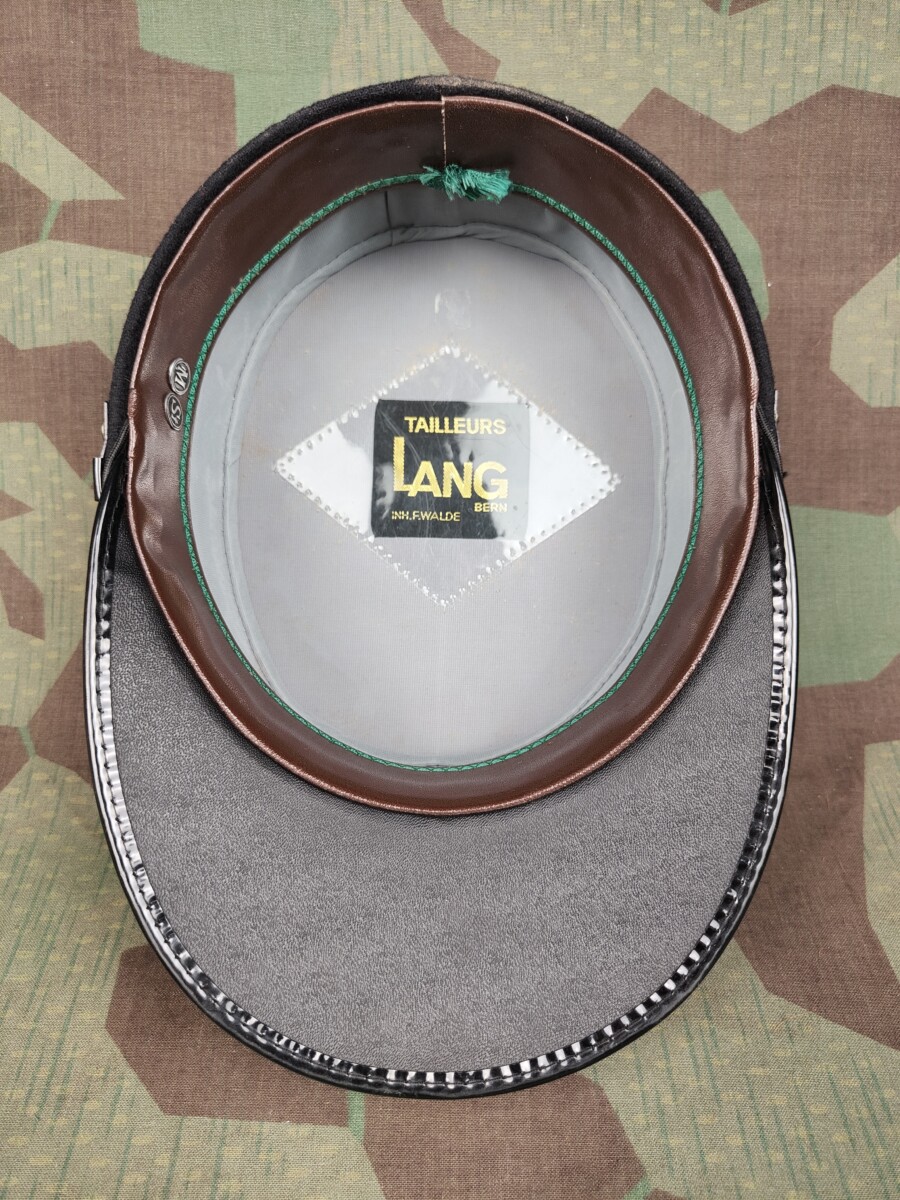 Mütze Ord. 1949 (07) Oberst im Generalstab, feiner Stoff, Grösse 56.5, LANG – Bild 6