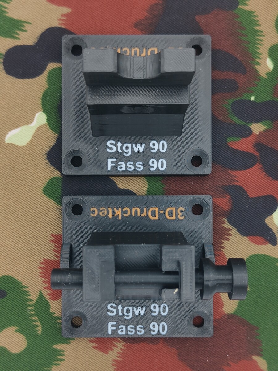 Putzböckli für Sturmgewehr 90, schwarz, Set – Bild 2