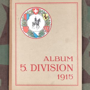 Album 5. Division 1915, mit Widmung