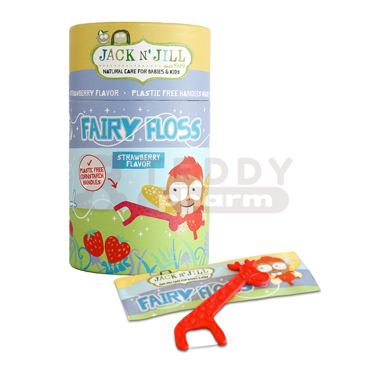 JACK N’ JILL Fairy Floss Zahnseide-Sticks 30 St.