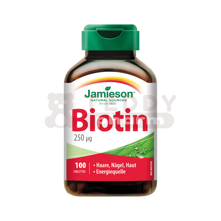 JAMIESON Biotin 250 µg 100 Tbl.