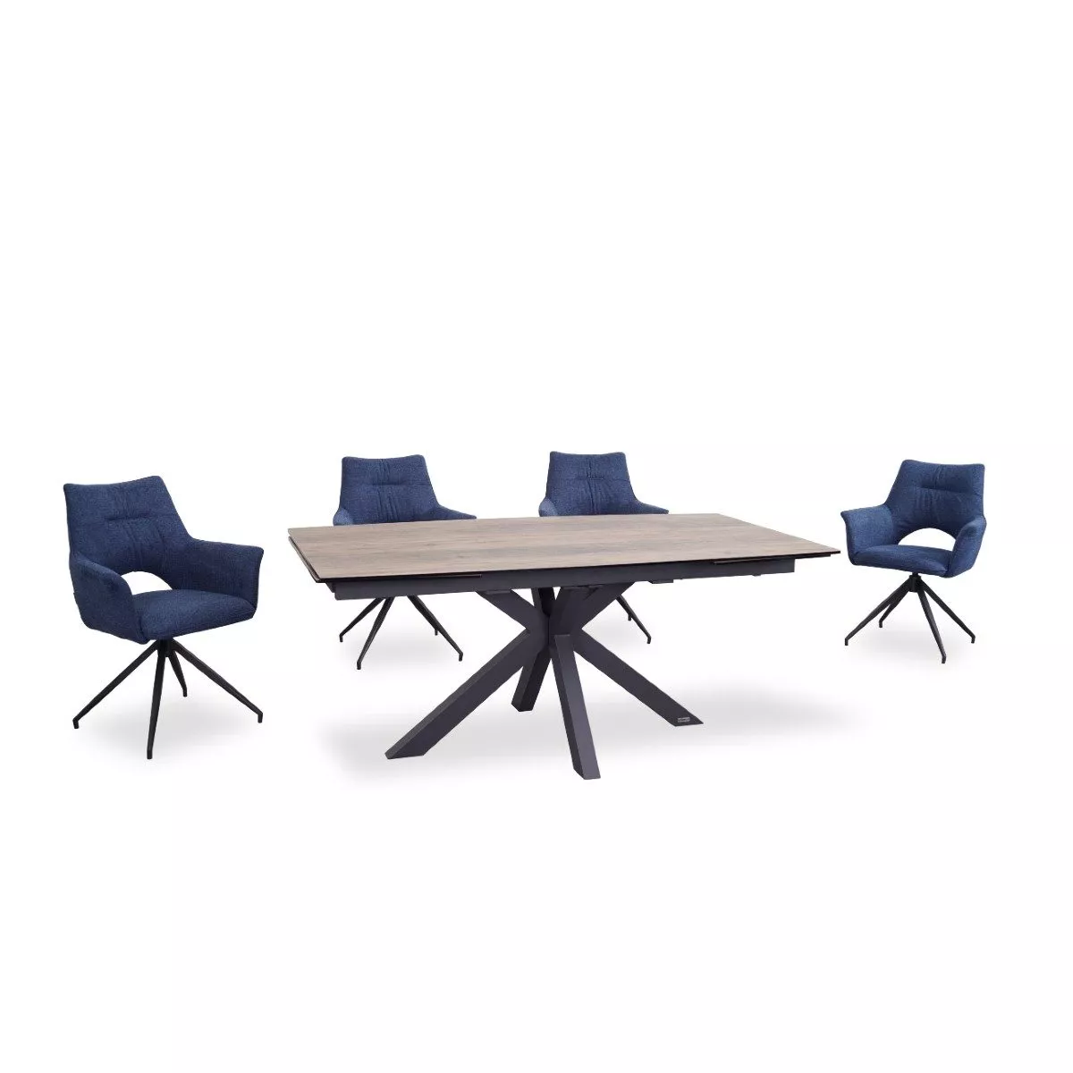 Louming Maleen Drehstuhl mit Armlehnen – Bild 3