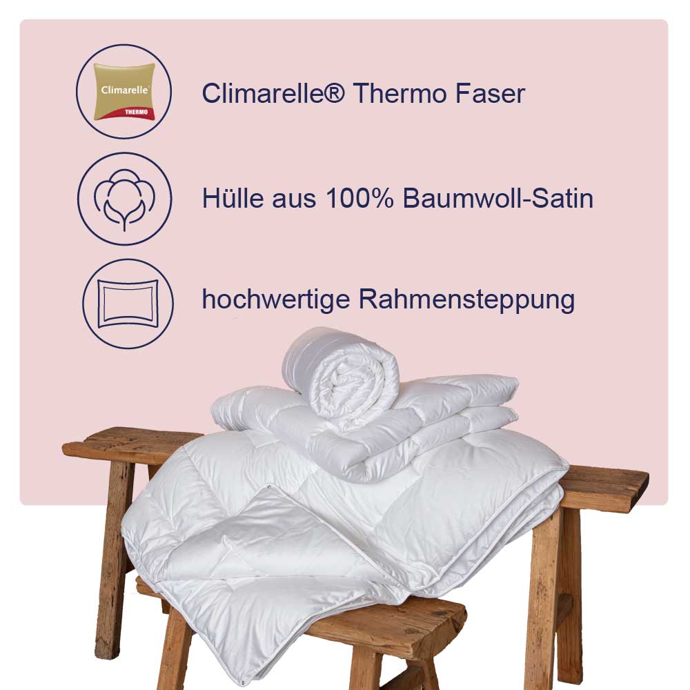 Schlummerle Steppbett Mono Climarelle – Bild 5