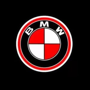 2X Auto Tür Leuchte Logo BMW