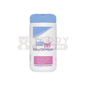 SEBAMED Baby & Kind Oil wipes Reinigungstücher für Kinder 70 St.