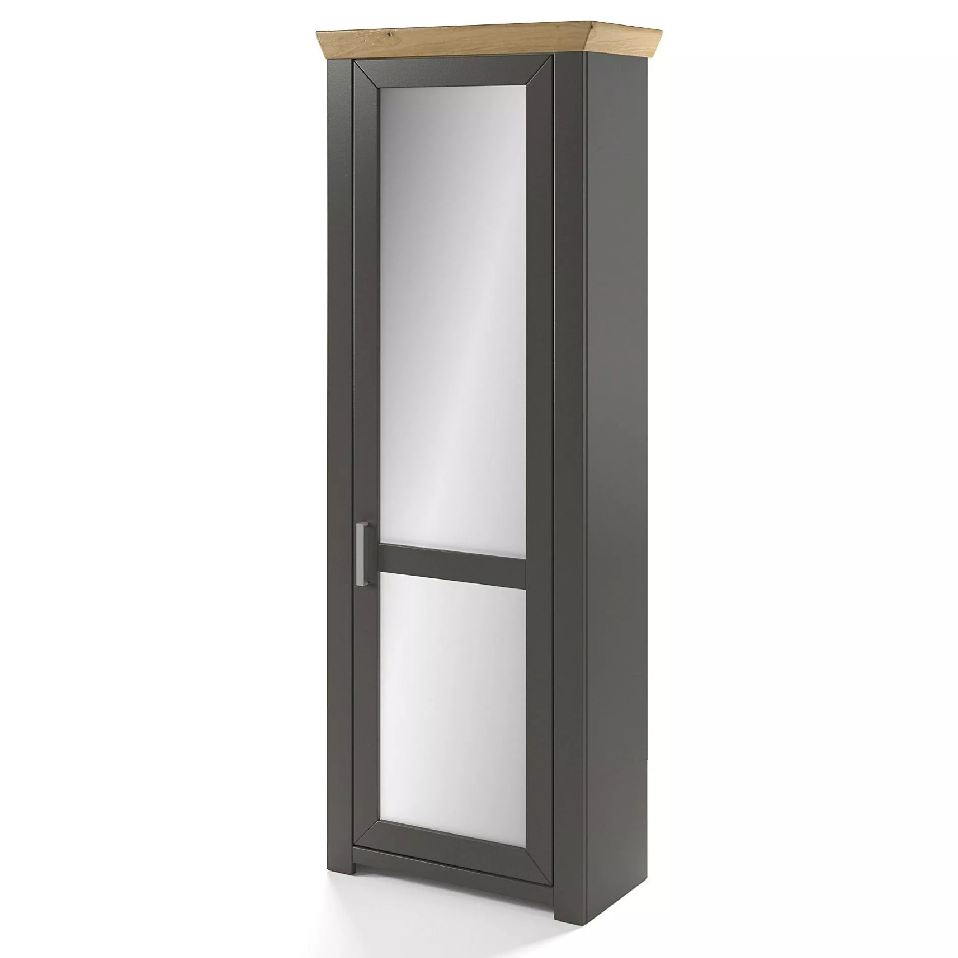 set one by Musterring York-Dielen Garderobenschrank Type GA-12 mit Spiegel, Türanschlag rechts – Bild 8