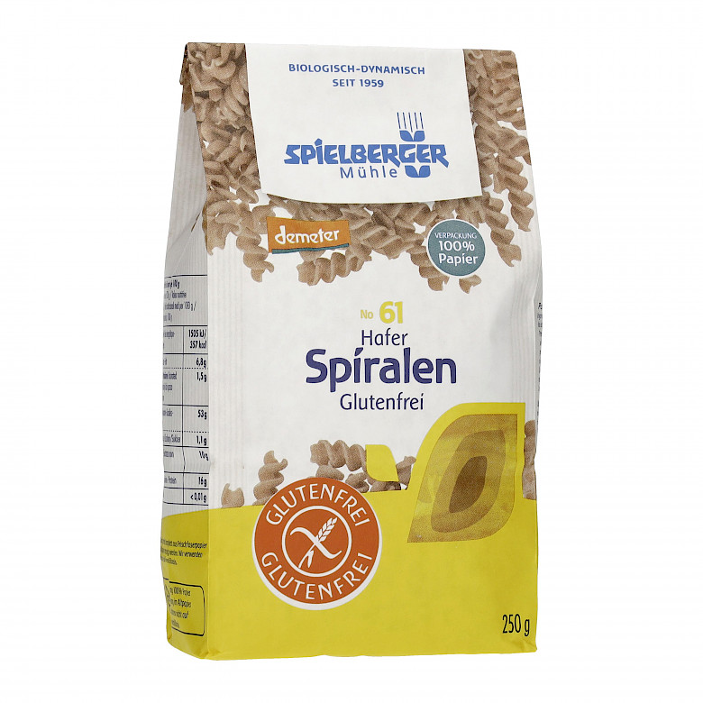 Spielberger Mühle Hafer Spiralen glutenfrei 250g