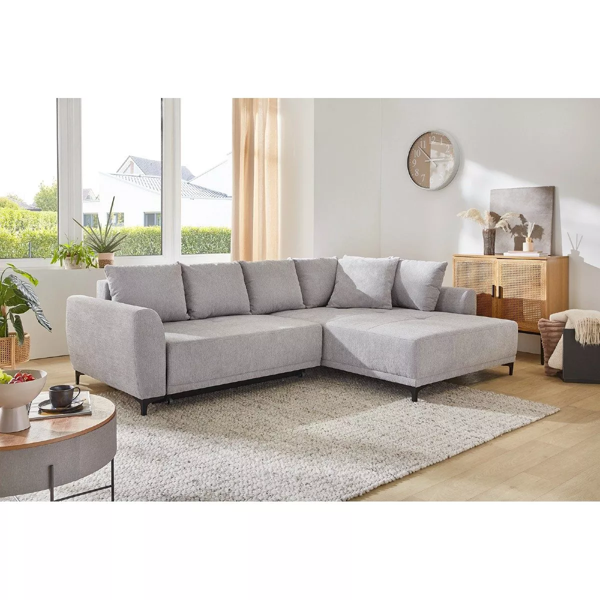 Trendstore Jacek Schlafsofa inkl. Bettkasten und Kissen – Bild 5