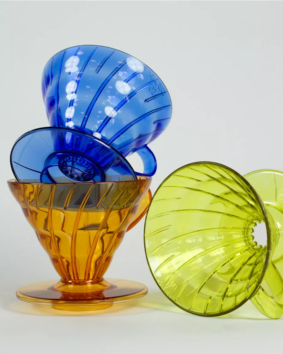 Hario V60 Hand-Kaffeefilter 02 Sunflower Yellow – Bild 2