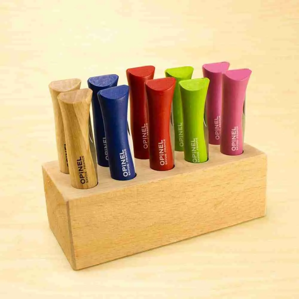 Opinel Kindermesser-Set im Holzblock – Bild 6