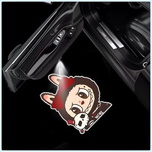 2Stk LED Labubu Türbeleuchtung Auto