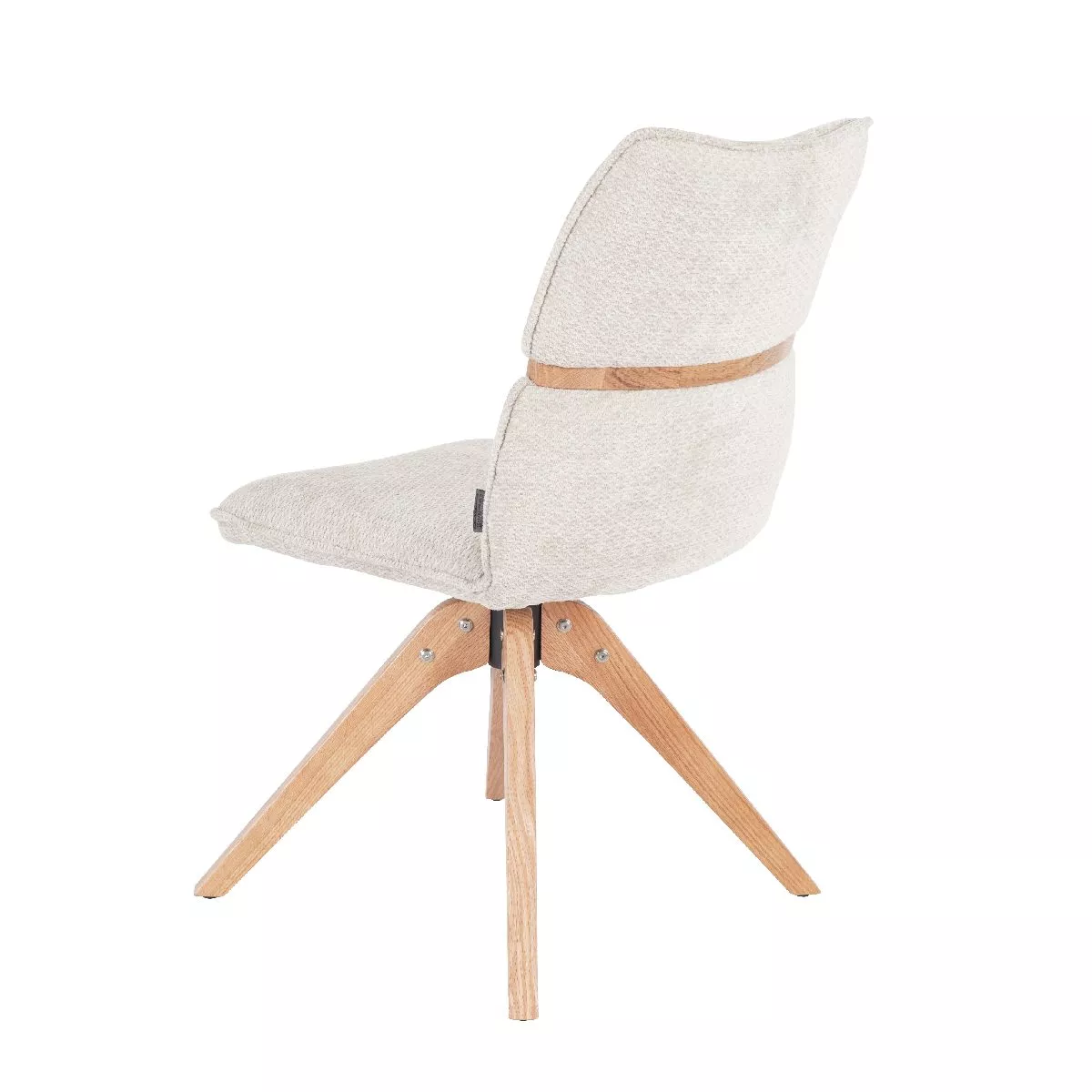 Louming Marou Esszimmerstuhl mit Textilbezug (Öko-Tex) und 360° Drehfunktion – Bild 6