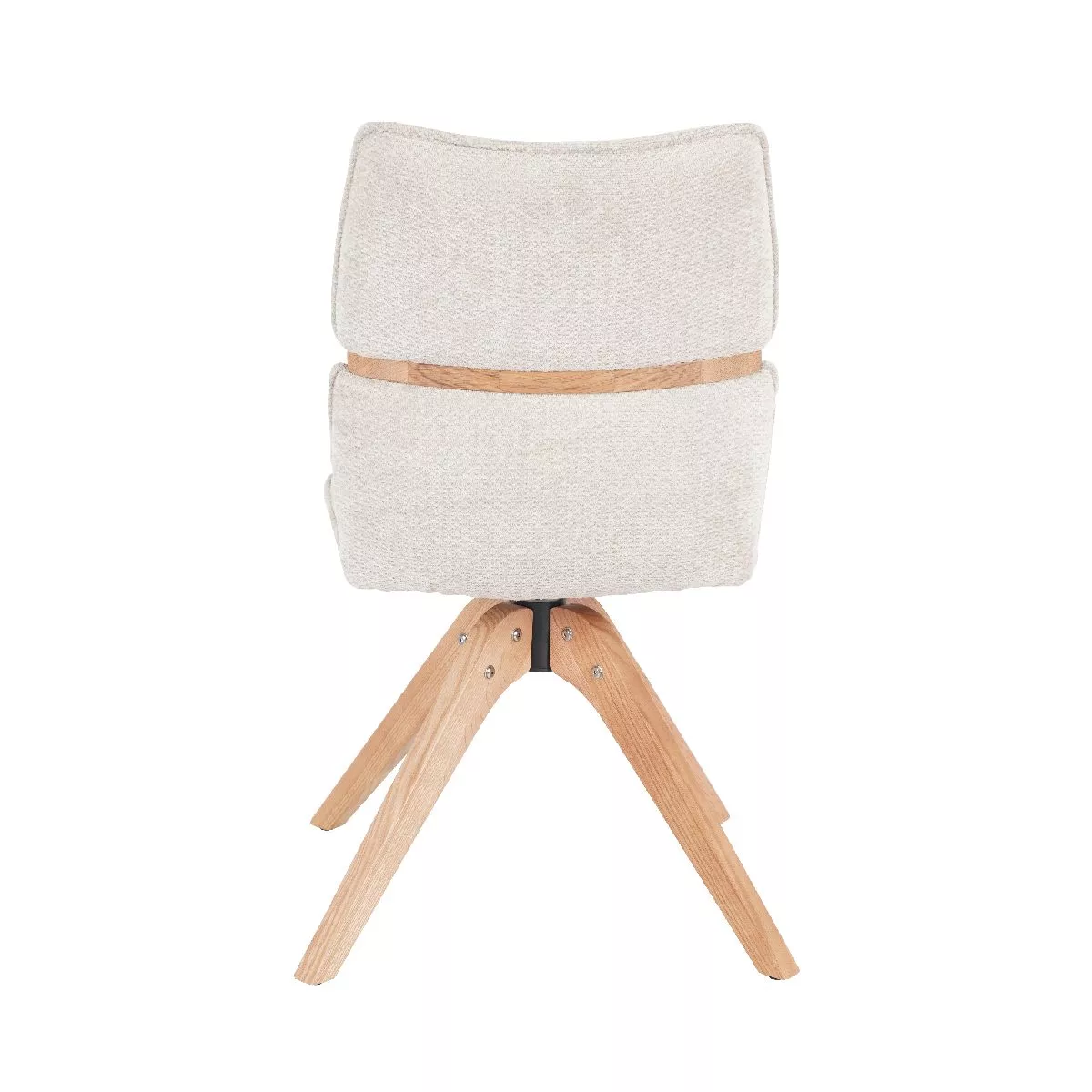 Louming Marou Esszimmerstuhl mit Textilbezug (Öko-Tex) und 360° Drehfunktion – Bild 5