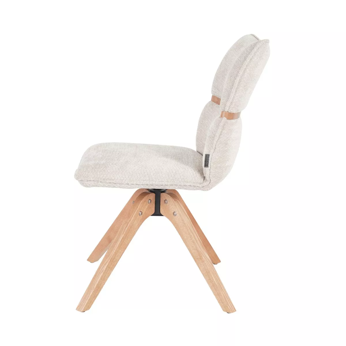 Louming Marou Esszimmerstuhl mit Textilbezug (Öko-Tex) und 360° Drehfunktion – Bild 8