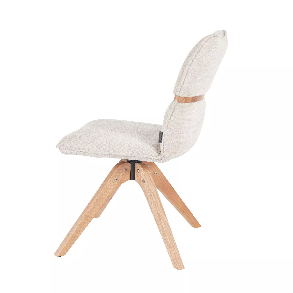 Louming Marou Esszimmerstuhl mit Textilbezug (Öko-Tex) und 360° Drehfunktion – Bild 7