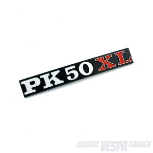 Schriftzug „PK50XL“ Seitendeckel